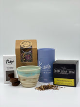 Load image into Gallery viewer, Tea Party Gift Hamper - with handcrafted cup
